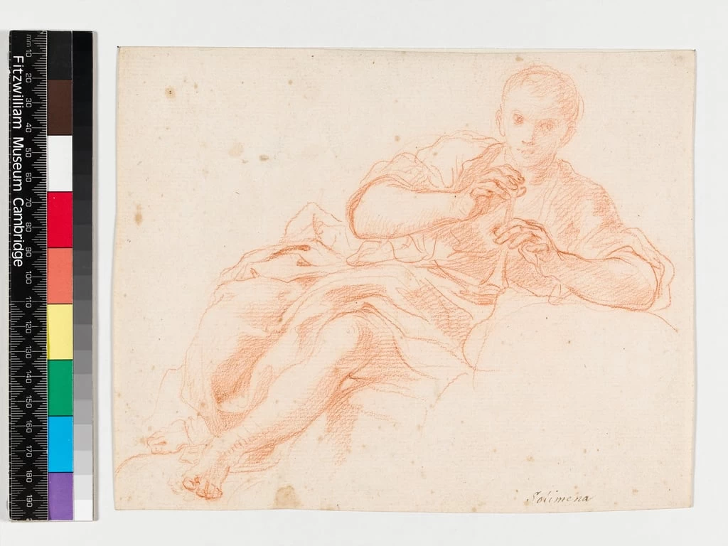 Studio di pastore che soffia la pipa - Fitzwilliam Museum, University of Cambridge